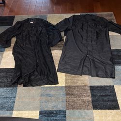 Two Graduation Gowns 