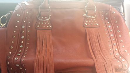 Brand new large studded purse