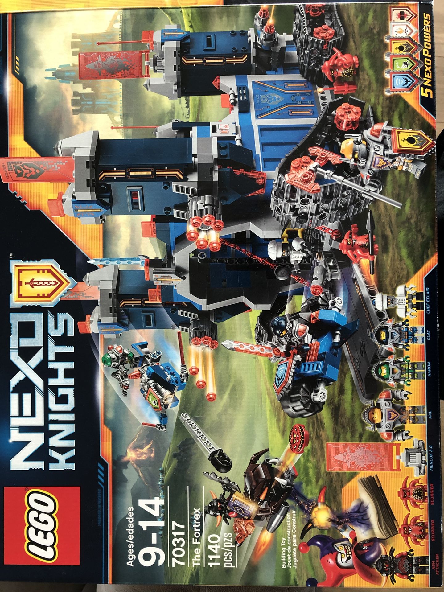 Nexo knights The Fortrex LEGO set