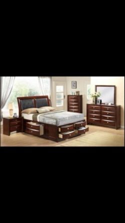 BRAND NEW COMPLETE BEDROOM SET WITH ORTHOPEDIC MATTRESS FOR $1499!!
