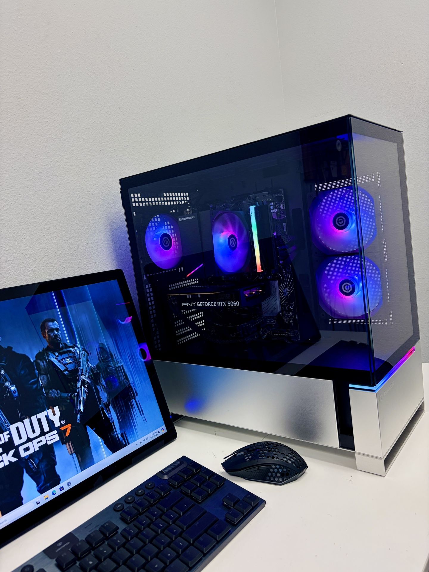 Gaming PC Custom Built by AREA-51✅🕹 Full RGB Set,Ryzen 5/16GB RAM/1TB🖥1 Yr Wrnty‼️ RTX 5060 GPU💥 $0 Down Finance Available