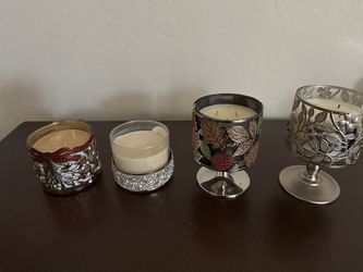 Bath & Body Works Decorative Metal Candle Holders