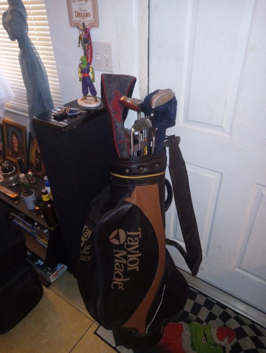Golf Clubs W Bag