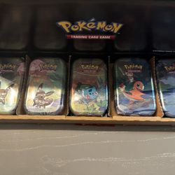 Pokemon Kanto Mini Tins