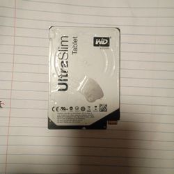  WD  500 Gb Ultra Slim Tablet 