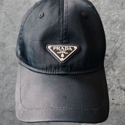Prada Black Baseball Cap