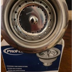PROFLO PF1432SS Stainless Steel Deep Cup Basket Strainer