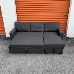 Reversible Sectional Sofa Bed Sleeper 🚚 SAME DAY DELIVERY