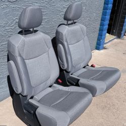 BRAND NEW GRAY CLOTH BUCKET SEATS 