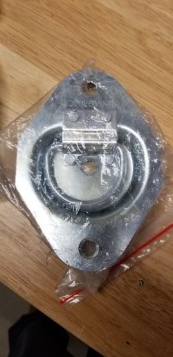 Trailer d-ring tie down