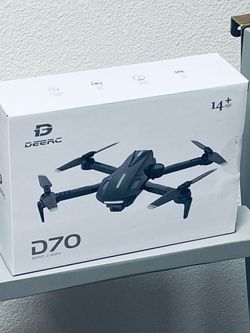 Brand New  DEERC Drone with Camera, D70 Drones with Camera for Adults 1080P HD!!!!!!