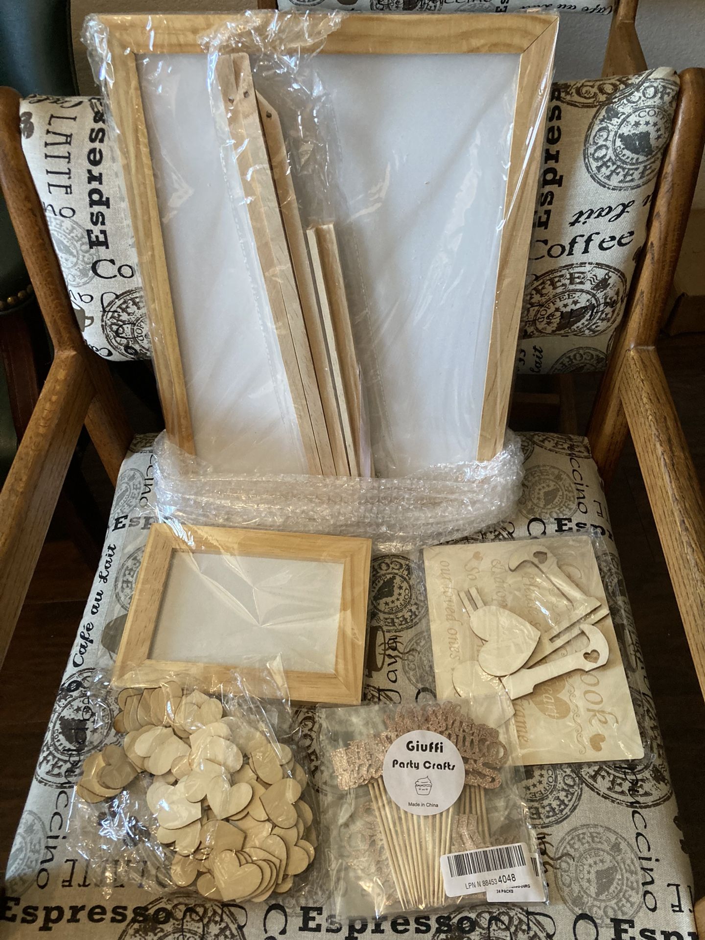 Giuffi Wooden Party Craft (wedding)