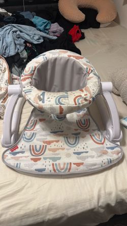 Fisher-Price Portable Baby Chair Sit-Me-Up Floor Seat