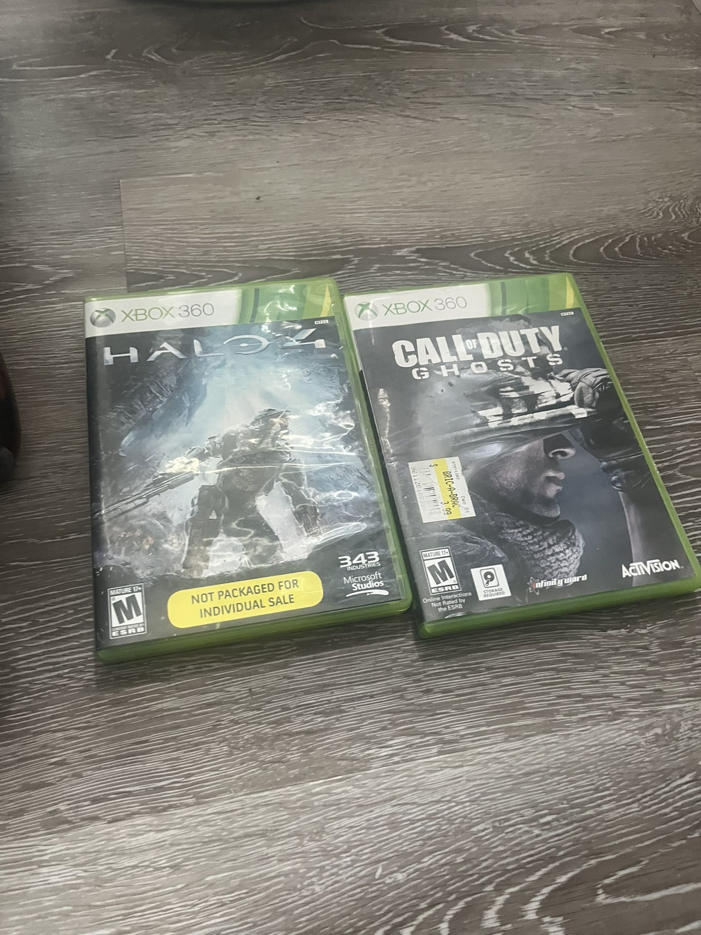 Xbox 360/ With Power Cord Controller And Games