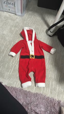Baby Santa Claus Christmas Romper 6 Months