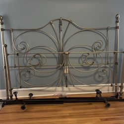 King size bed frame and head boards