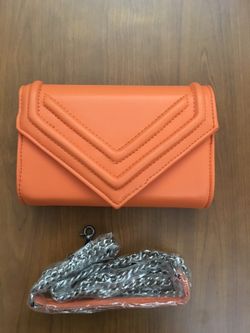 Orange handbag