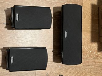 (3) Definitive Technology ProCinema's Promonitor 600 and ProCenter 600 Speakers