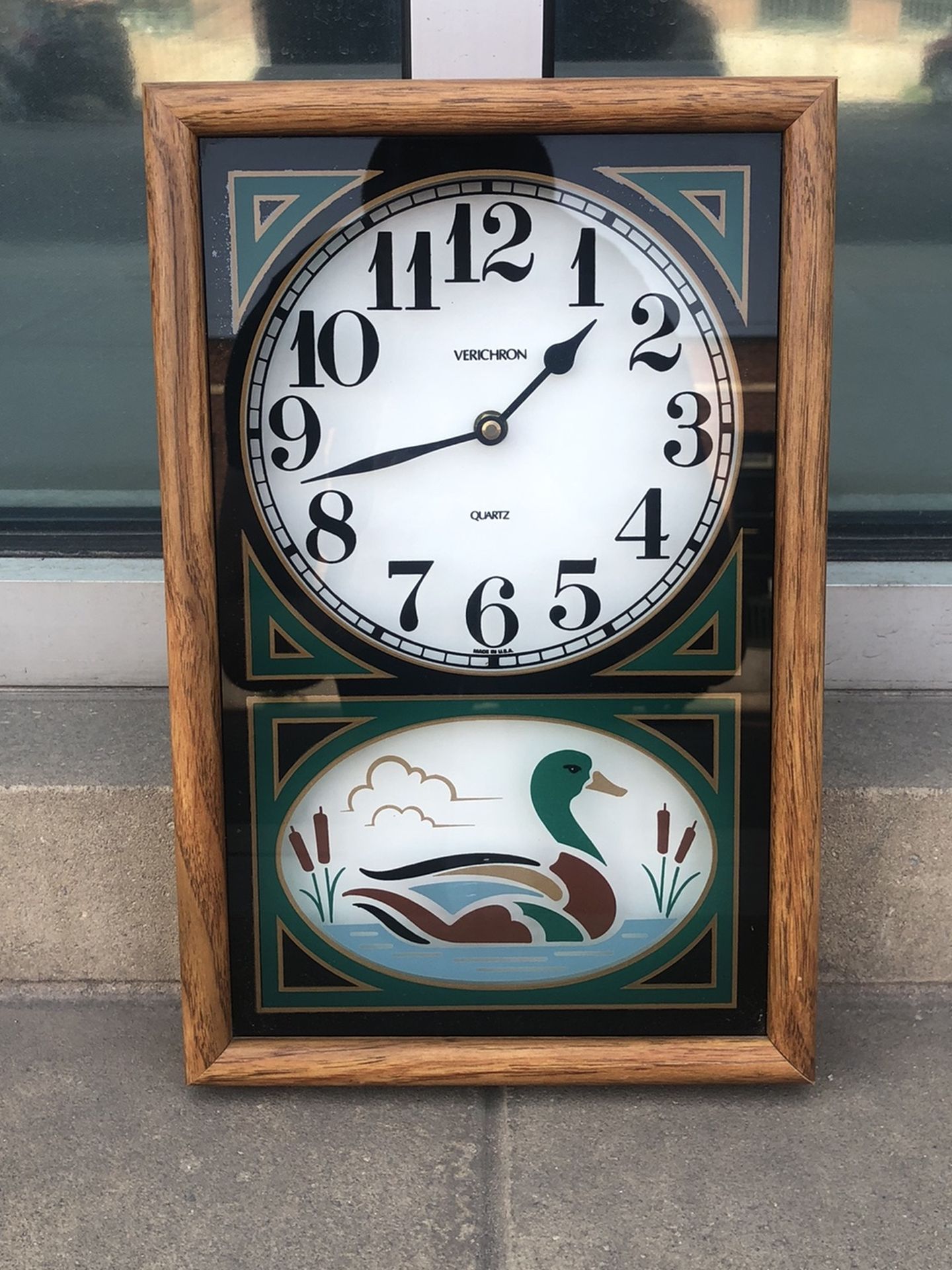 Vintage Verichron Wall Clock Verichron Quartz Beautiful Verichron