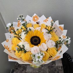 Yellow Roses Bouquet 