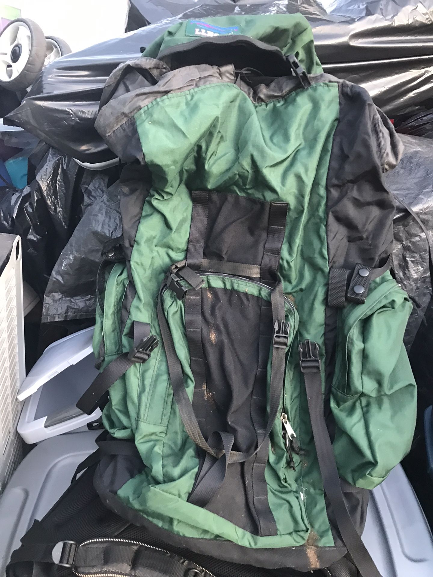Great Condition Very Large Camping Lb Trail backpack only $40 firm