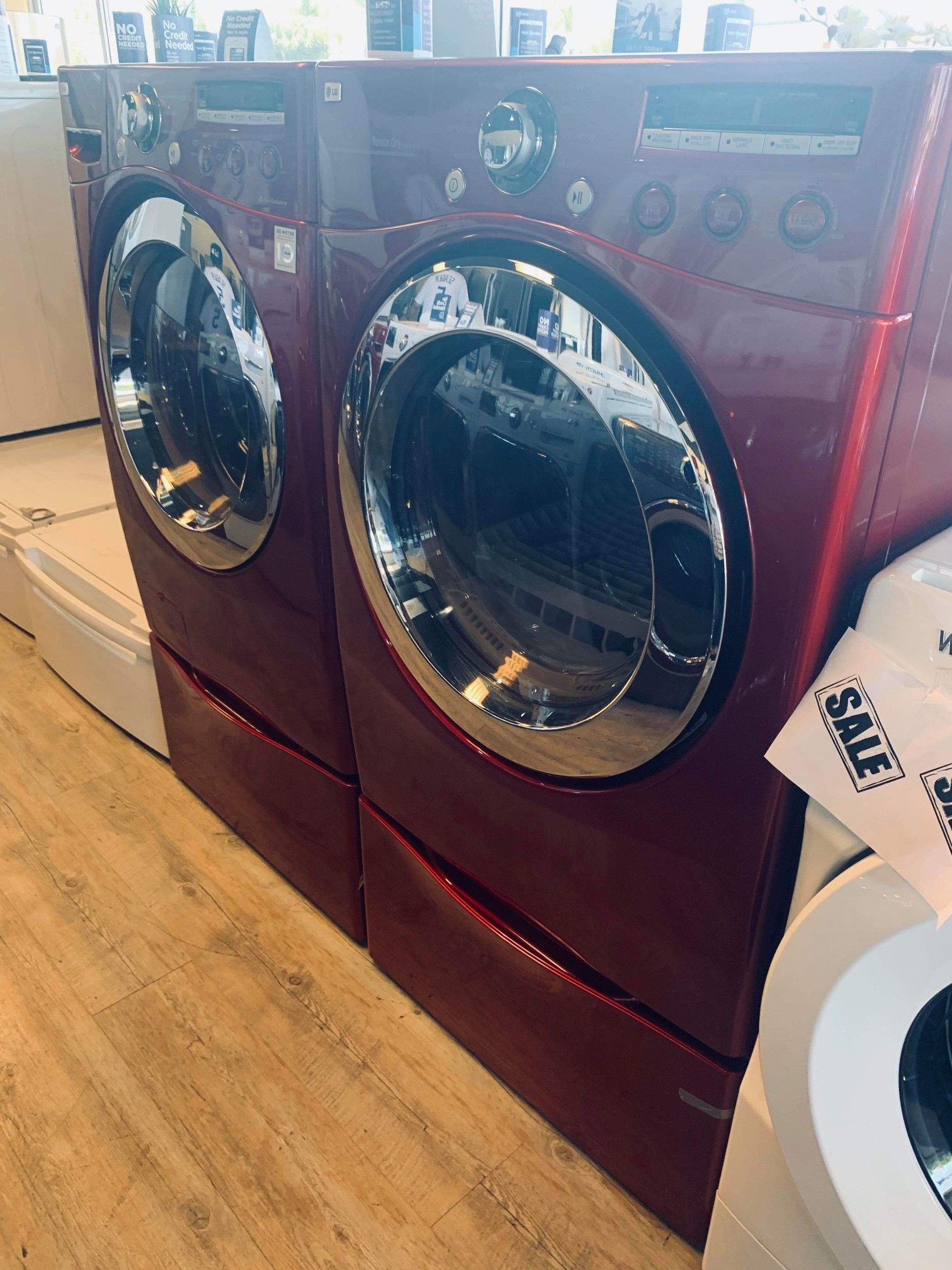 Washer and dryer