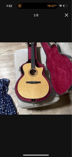 Taylor NS34ce Nylon Series Acoustic-Electric Guitar w/ Hardshell Case – 2009