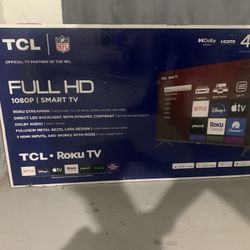 43inch TCL SMART TV 