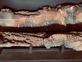 HEAT-N-GLO Natural Gas Log Set (2 fireplace sets) plus holders