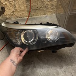 BMW 535i turbo Passenger Side Headlight Complete