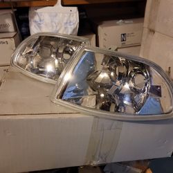 92-95 Honda Civic 2dr/3dr Clear Corner Turn Signal Lights