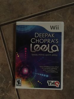 Wii deepak Chopra