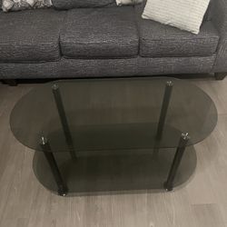 Black Glass Coffee Table