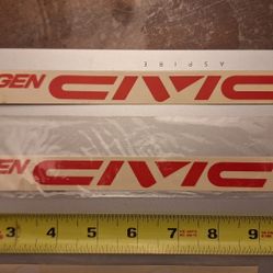 Stickers For Honda And Civic 