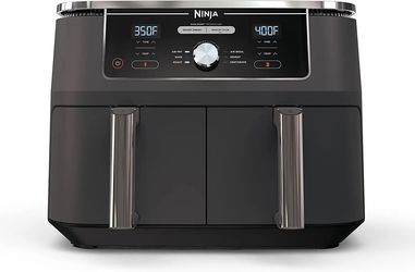 NINJA DZ401 10 QUART 6 IN 1 DUAL ZONE XL 2 INDEPENDENT FRYING BASKETS BRAND NEW IN FACTORY SEALED WRAPPINGS