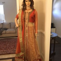 Beautiful L size evening gown in 2 pieces