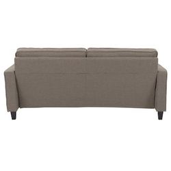 CorLiving Georgia LGA-305-S Taupe Linen-Like Fabric 3-Seater Sofa — NEW $250 OBO
