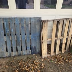 Free - 2 wood pallets 48 x 40"