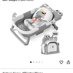 Bathtube New Gray$30 Baby Bathtube