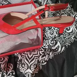 Brand New Red Short Heels 