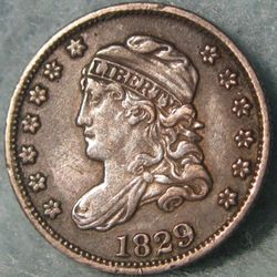 1829 Capped Bust Half Dime High Grade