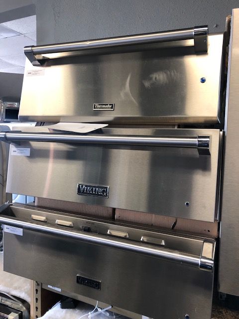 stainless steel warming drawer THERMADOR and VIKING//free delivery