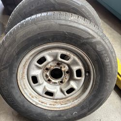 14 Inch Chevy Wheels Hankook Tires 205/70R14