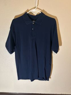 Mens button up short sleeve work dress shirt polo