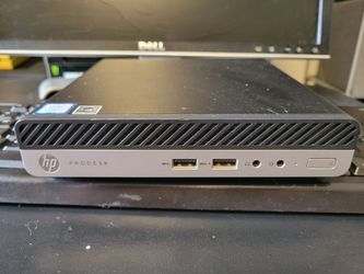 HP prodesk 400 G4 DM mini computer