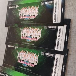 4 Boletos Banda Arrolladora limon $100 X 4 🔥