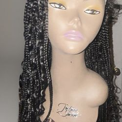 Glueless Braided Lace Wig