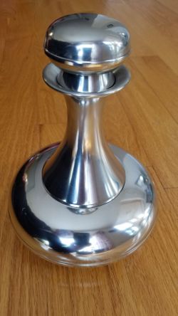 Vintage Kirk Stieff Pewter Decanter Carafe