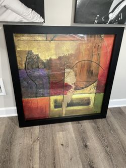 Z Gallerie Abstract Picture/ Art