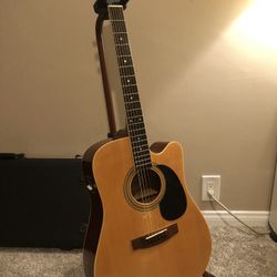 Acoustic/Electric Guitar By Samick